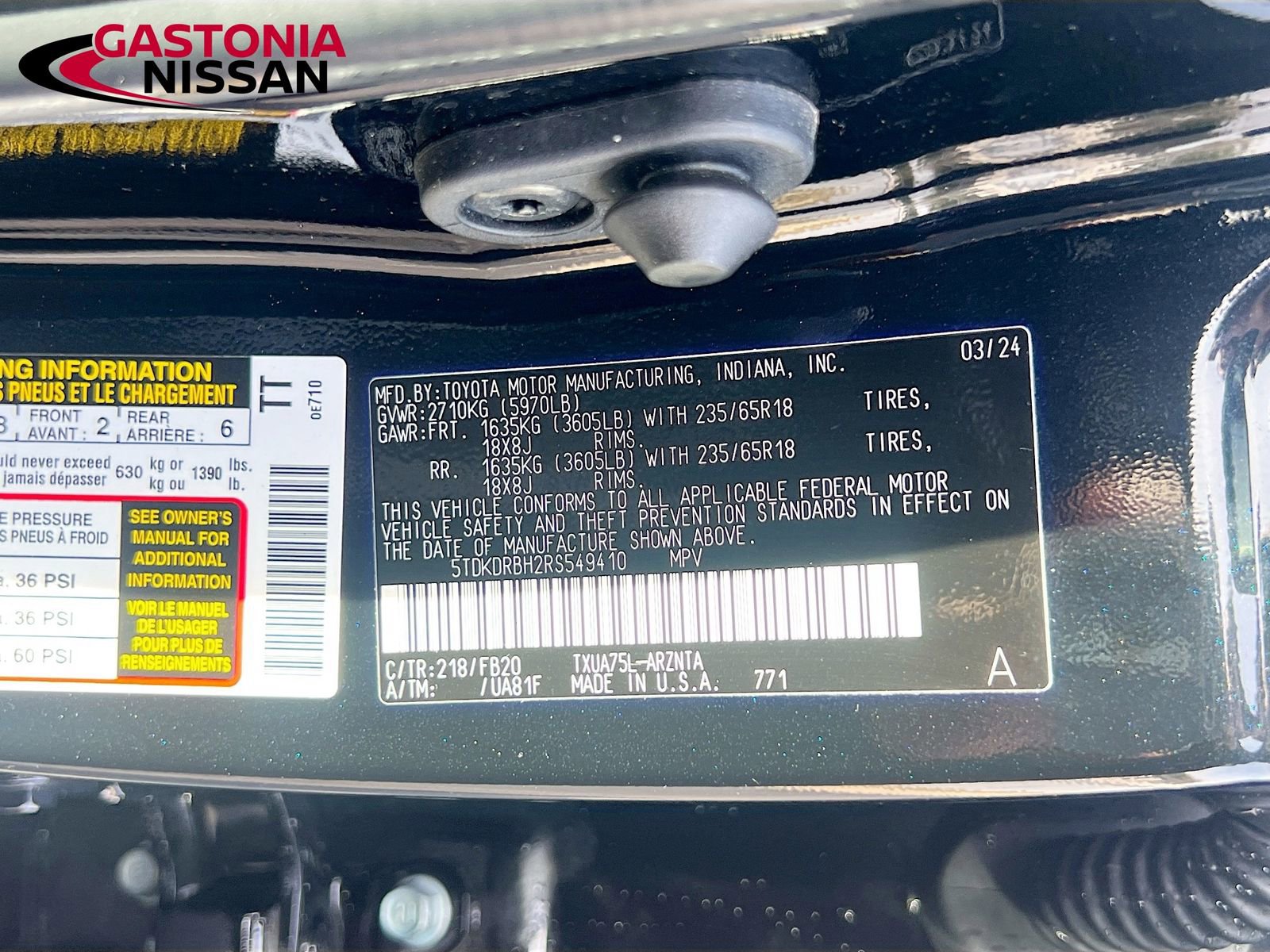 Used 2024 Toyota Highlander LE image 41