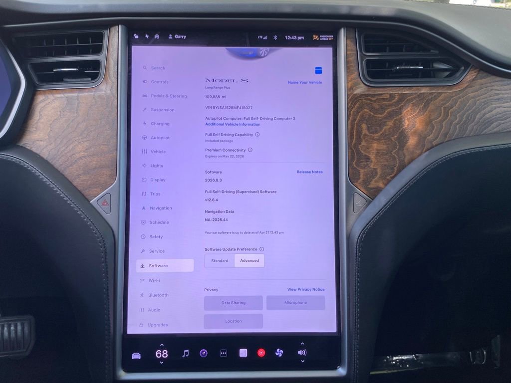 Used 2021 Tesla Model S Long Range AWD/4WD image 2