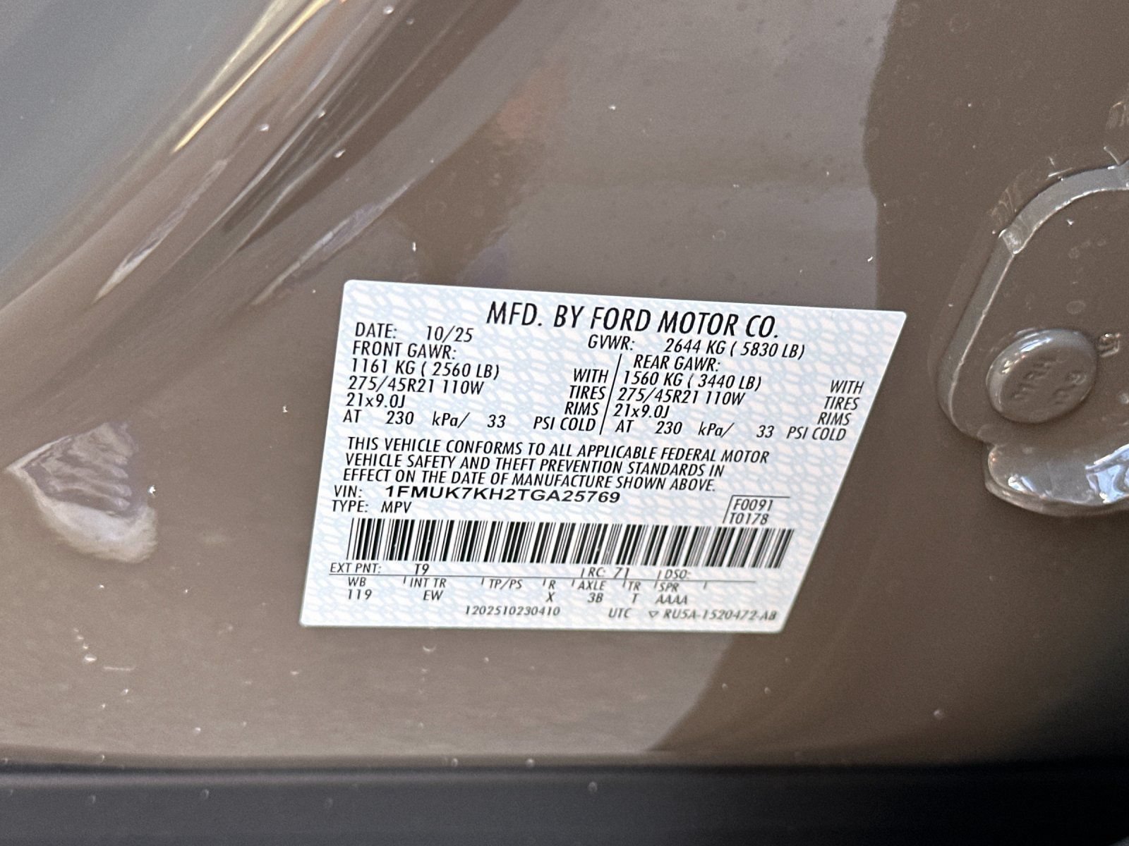 New 2026 Ford Explorer ST-Line w/ ST-Line Street Pack RWD image 42