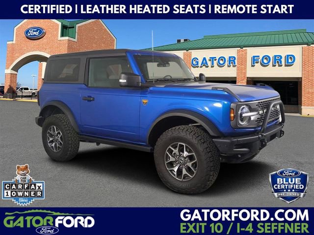 Certified 2023 Ford Bronco Badlands AWD/4WD image 1