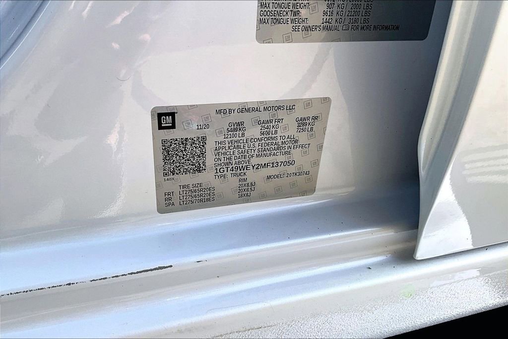 Used 2021 GMC Sierra 3500 Denali w/ Denali Ultimate Package image 33