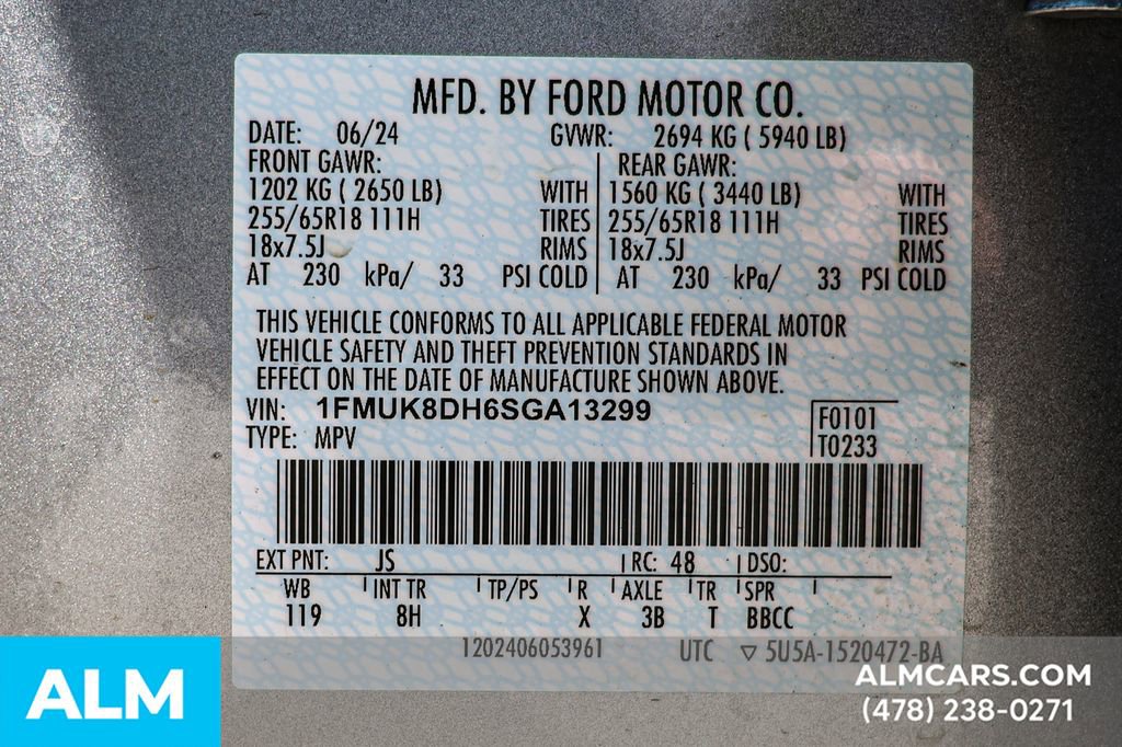 Used 2025 Ford Explorer Active image 55