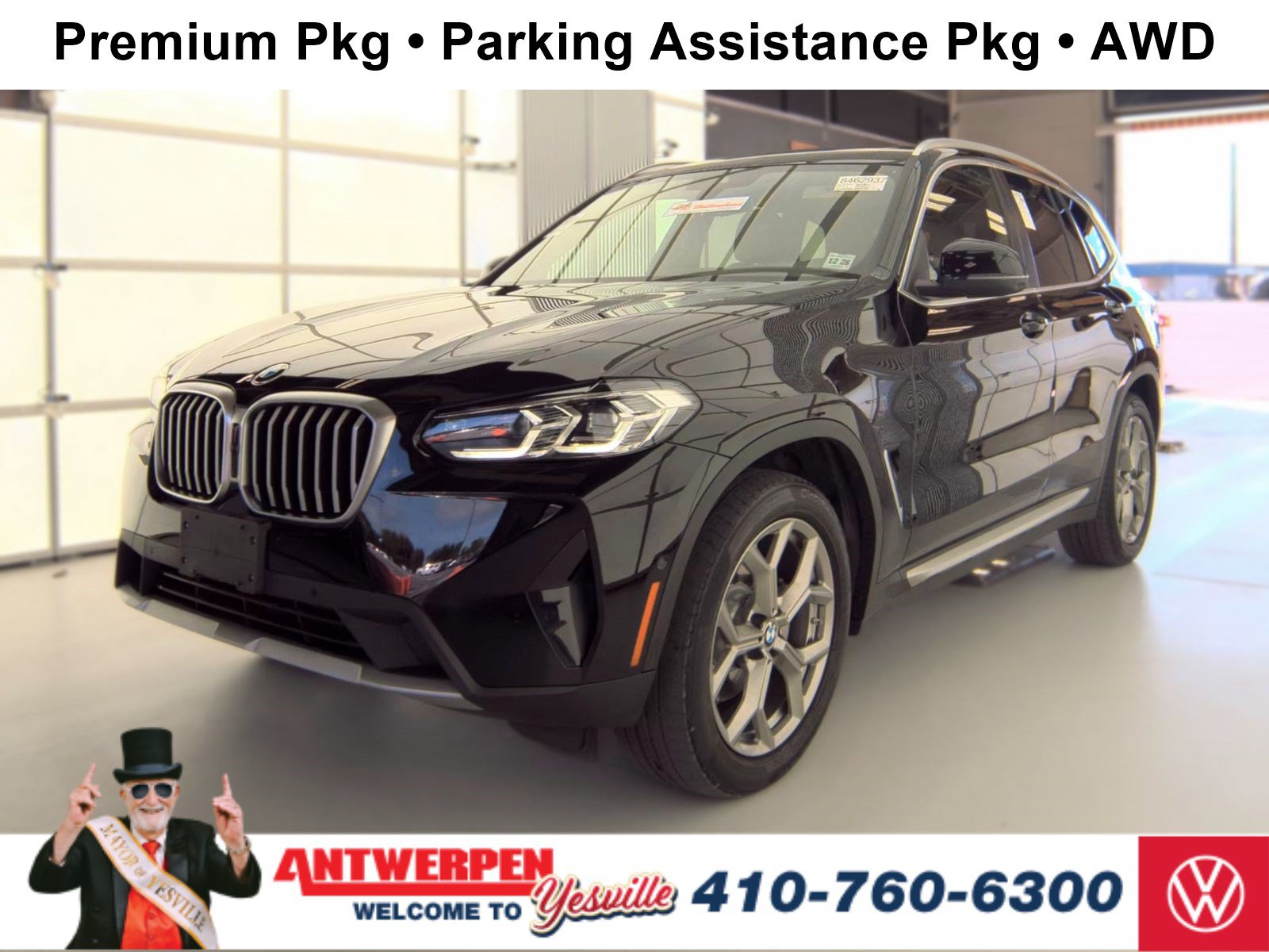 Used 2024 BMW X3 xDrive30i w/ Premium Package AWD/4WD image 1
