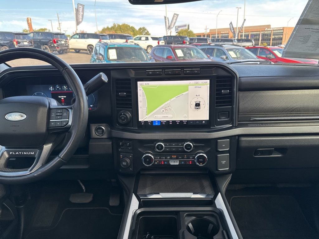 Used 2023 Ford F350 Platinum w/ FX4 Off-Road Package AWD/4WD image 39