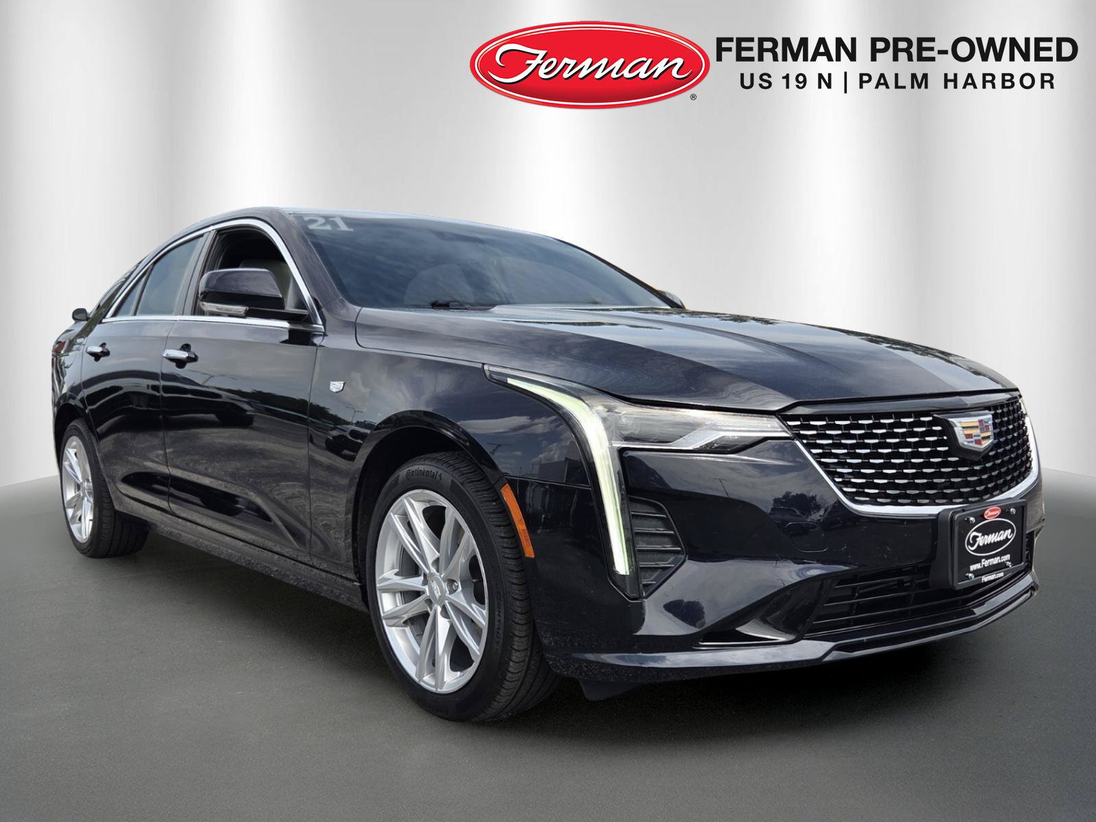 Used 2021 Cadillac CT4 Luxury w/ Sun And Sound Package AWD/4WD image 1