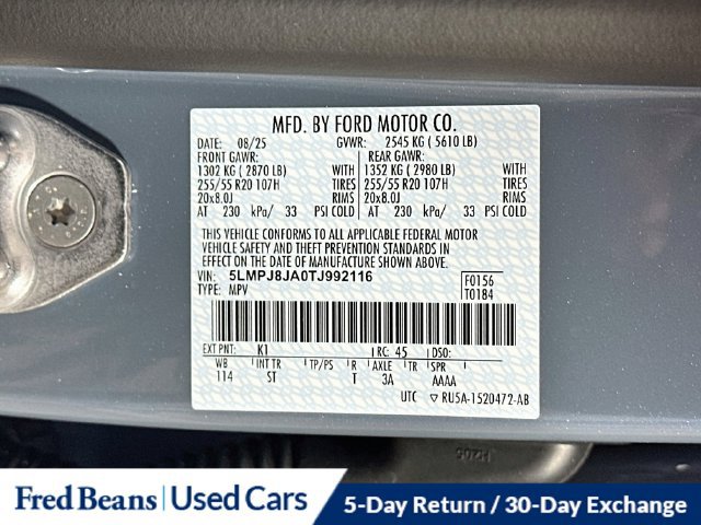 Used 2026 Lincoln Nautilus Premier w/ Equipment Group 102A AWD/4WD image 41