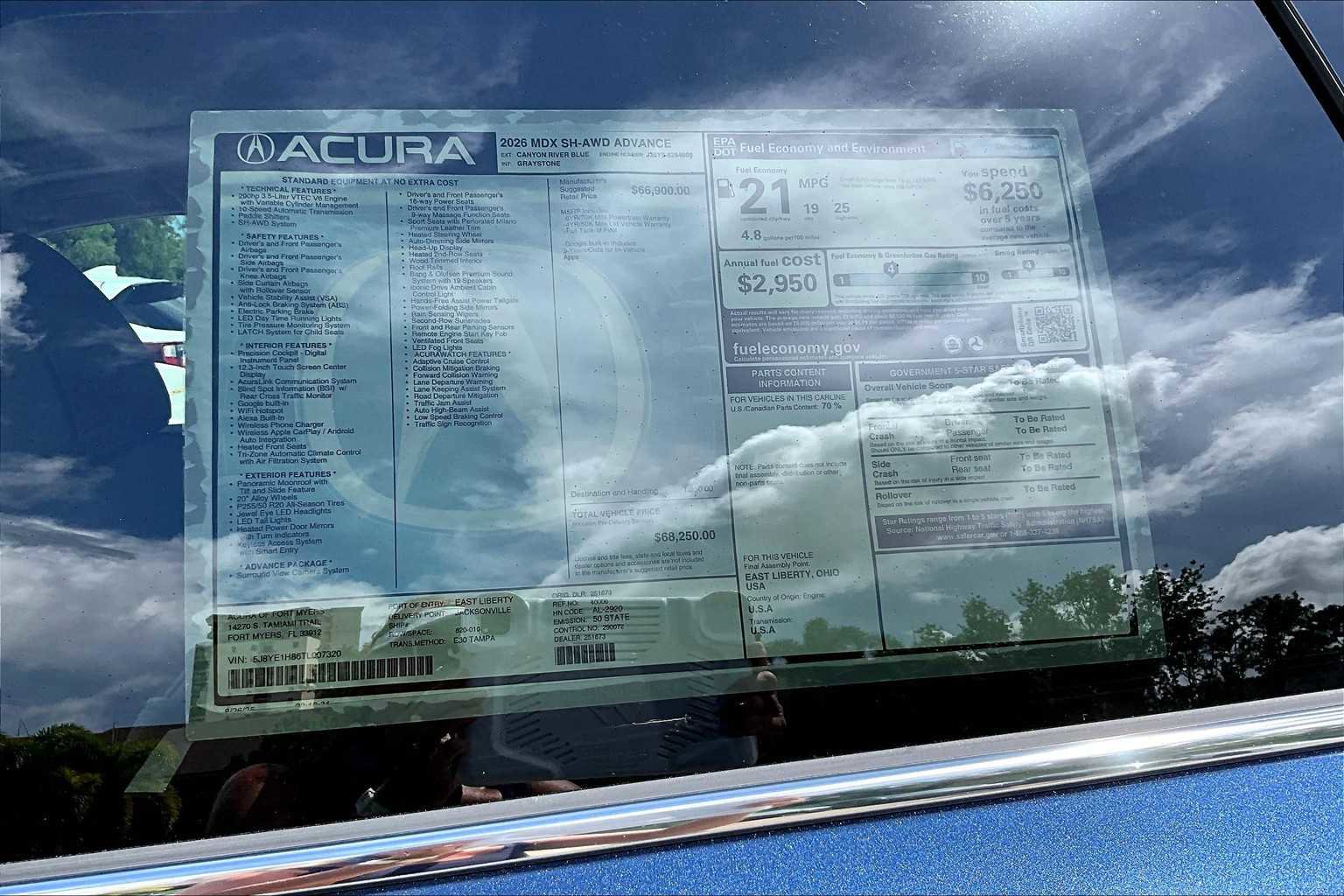 New 2026 Acura MDX SH-AWD w/ Advance Package image 22
