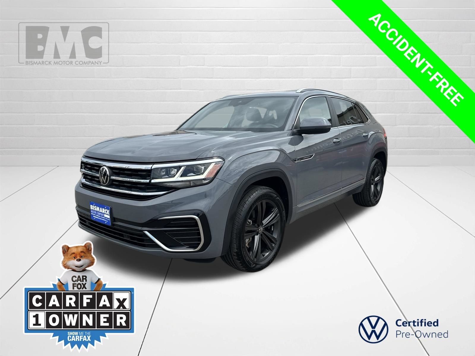 Certified 2022 Volkswagen Atlas Cross Sport SEL R-Line AWD/4WD image 1