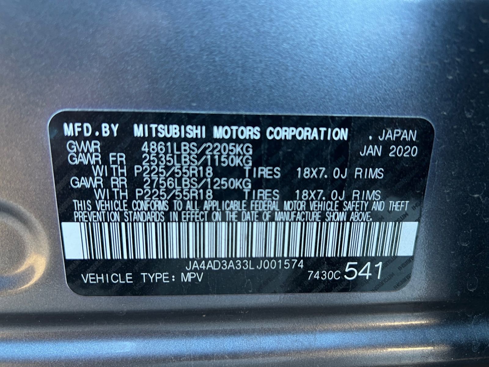 Used 2020 Mitsubishi Outlander SE image 38