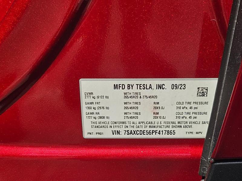 Used 2023 Tesla Model X AWD/4WD image 34