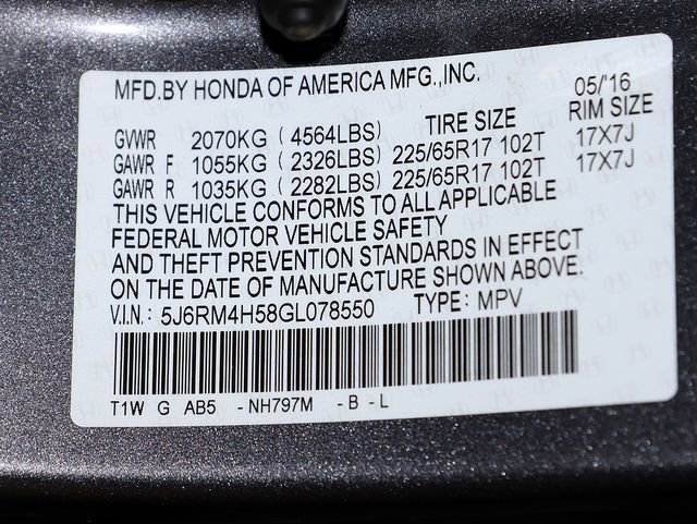 Used 2016 Honda CR-V EX image 37