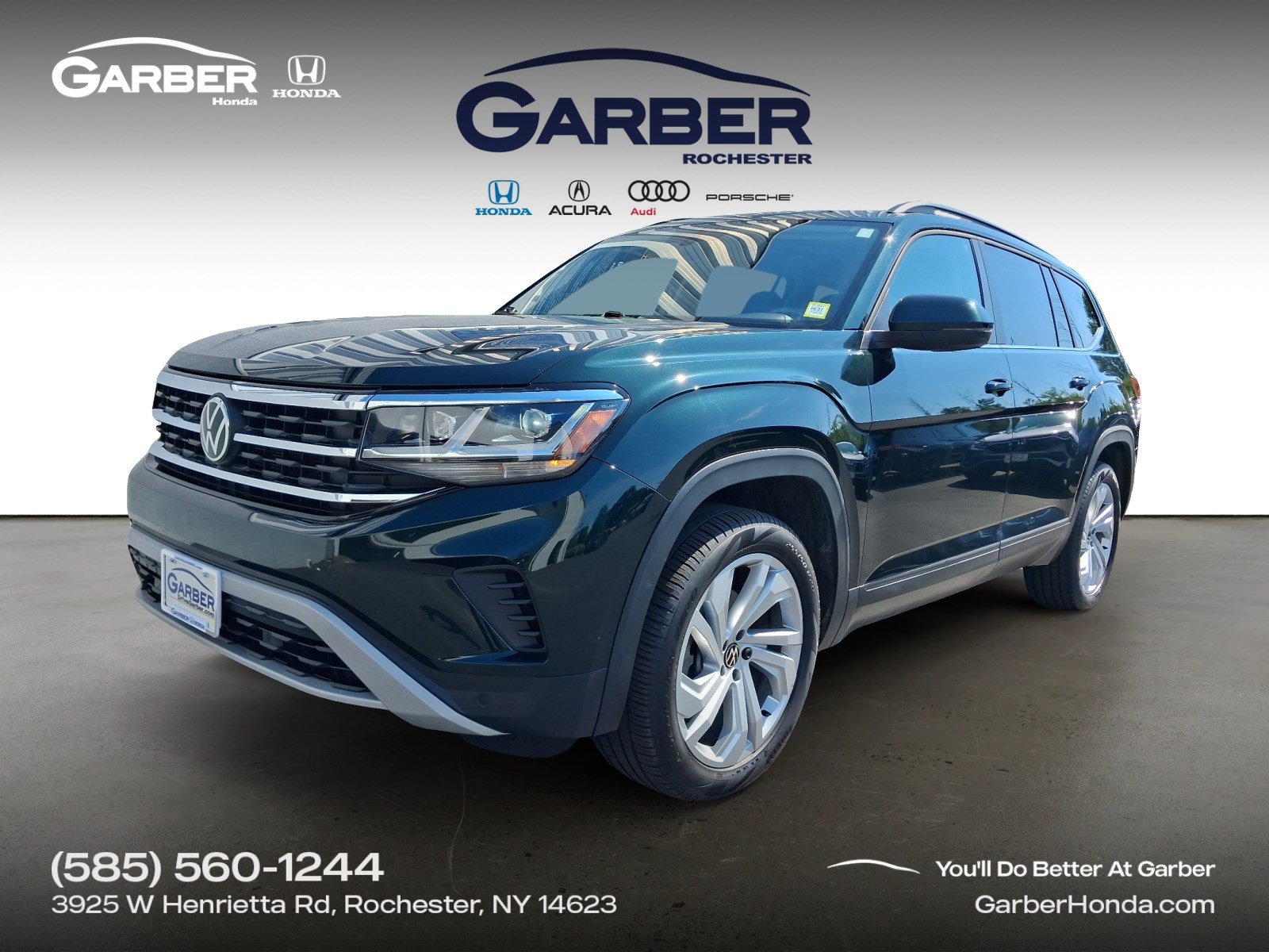 Used 2021 Volkswagen Atlas SE