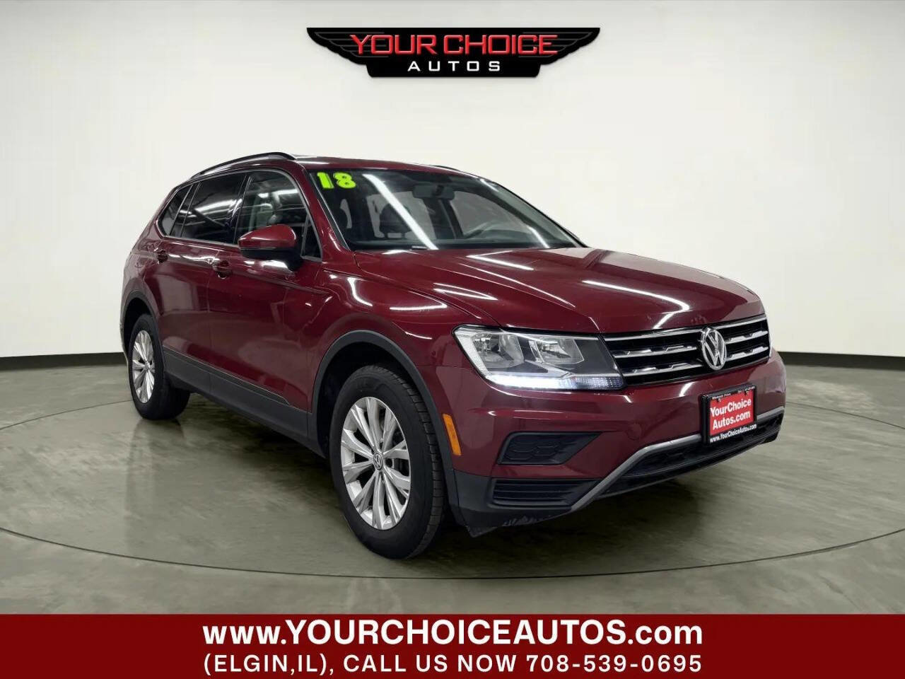 Used 2018 Volkswagen Tiguan S w/ 3rd Row Seat Package image 7