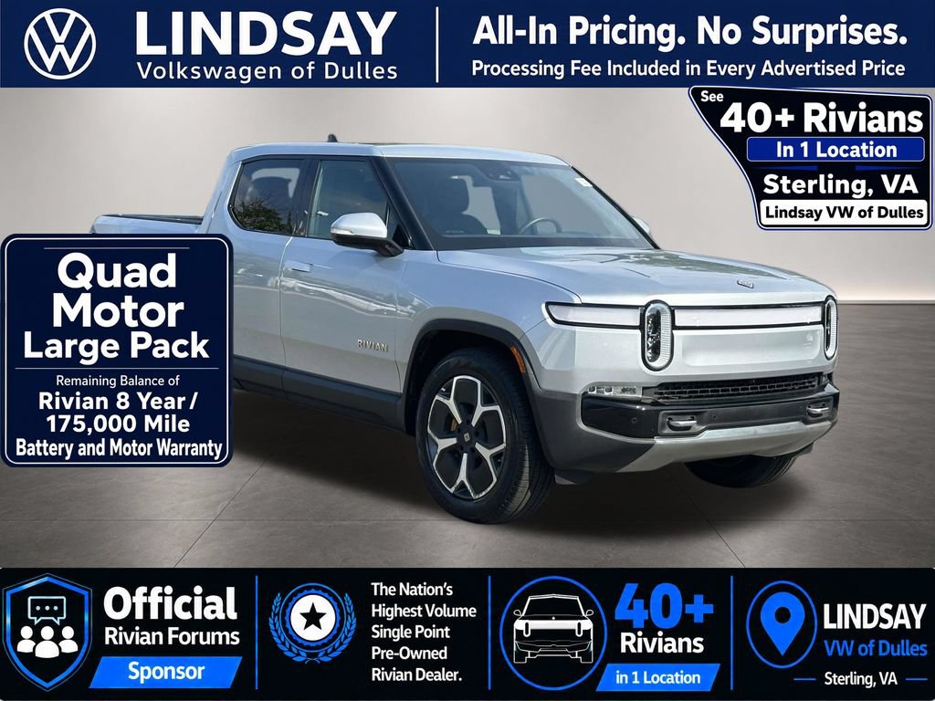 Used 2022 Rivian R1T Adventure AWD/4WD image 1