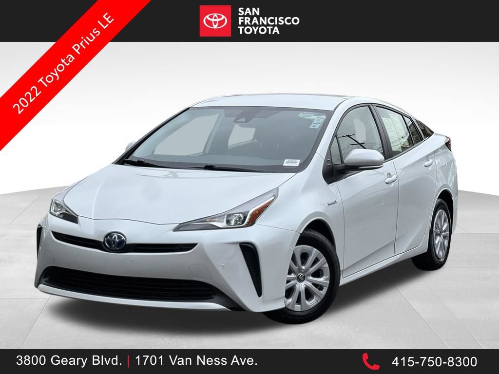 Certified 2022 Toyota Prius LE