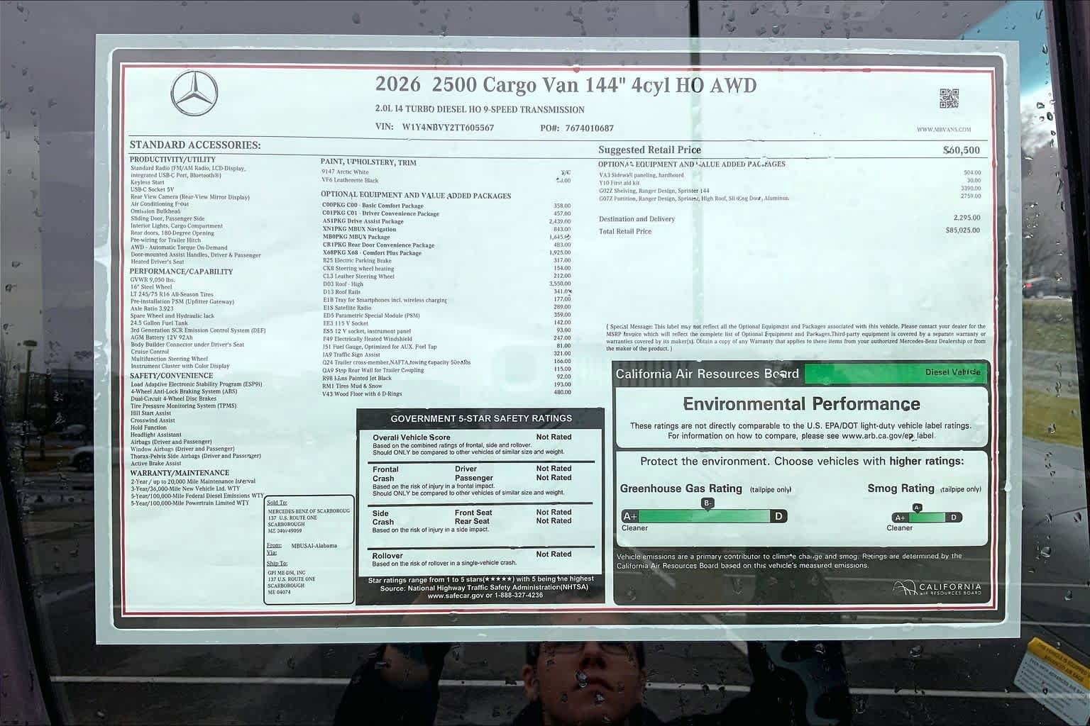 New 2026 Mercedes-Benz Sprinter 2500 image 27