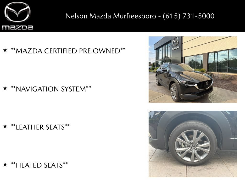Certified 2025 MAZDA CX-30 AWD 2.5 S w/ Premium Package image 32