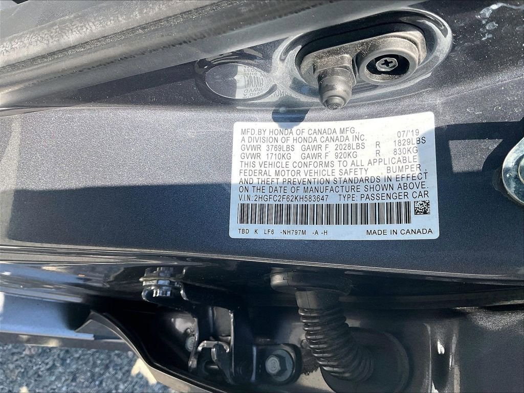Used 2019 Honda Civic LX image 36
