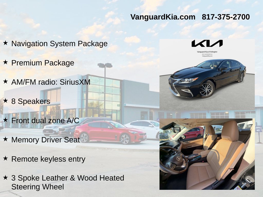Used 2017 Lexus ES 350 w/ Navigation System Package FWD image 6