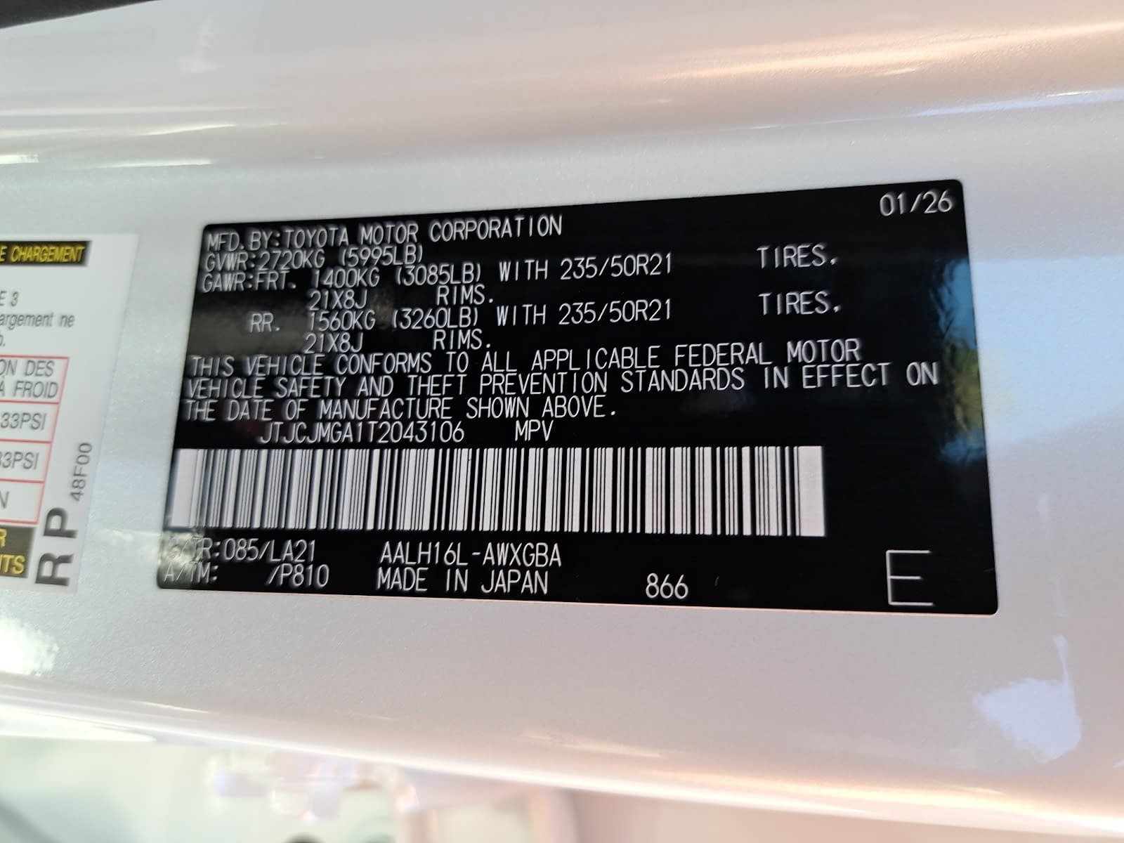 Used 2026 Lexus RX 450h AWD w/ Convenience Package image 40