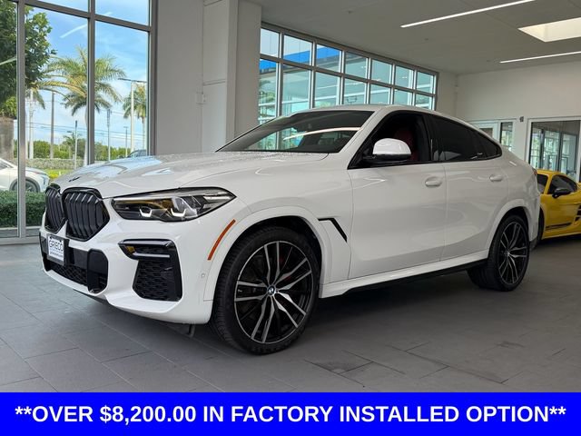 Used 2022 BMW X6 xDrive40i w/ M Sport Package AWD/4WD image 3