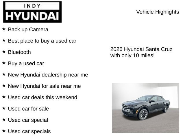 New 2026 Hyundai Santa Cruz SE AWD/4WD image 7