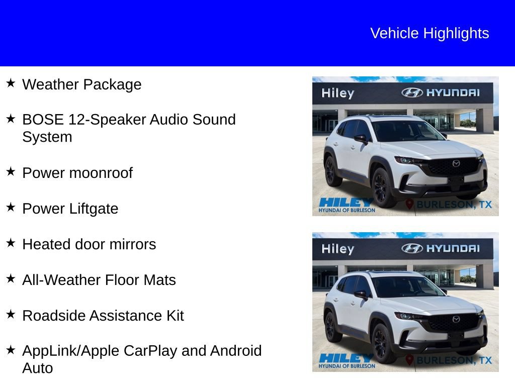 Used 2024 MAZDA CX-50 AWD 2.5 S w/ Weather Package image 11