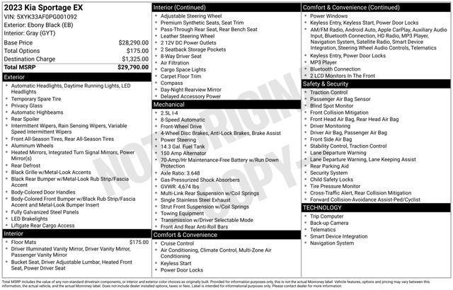 Used 2023 Kia Sportage EX image 44