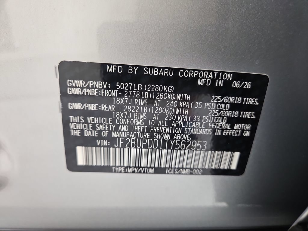 New 2026 Subaru Outback Limited AWD/4WD image 30