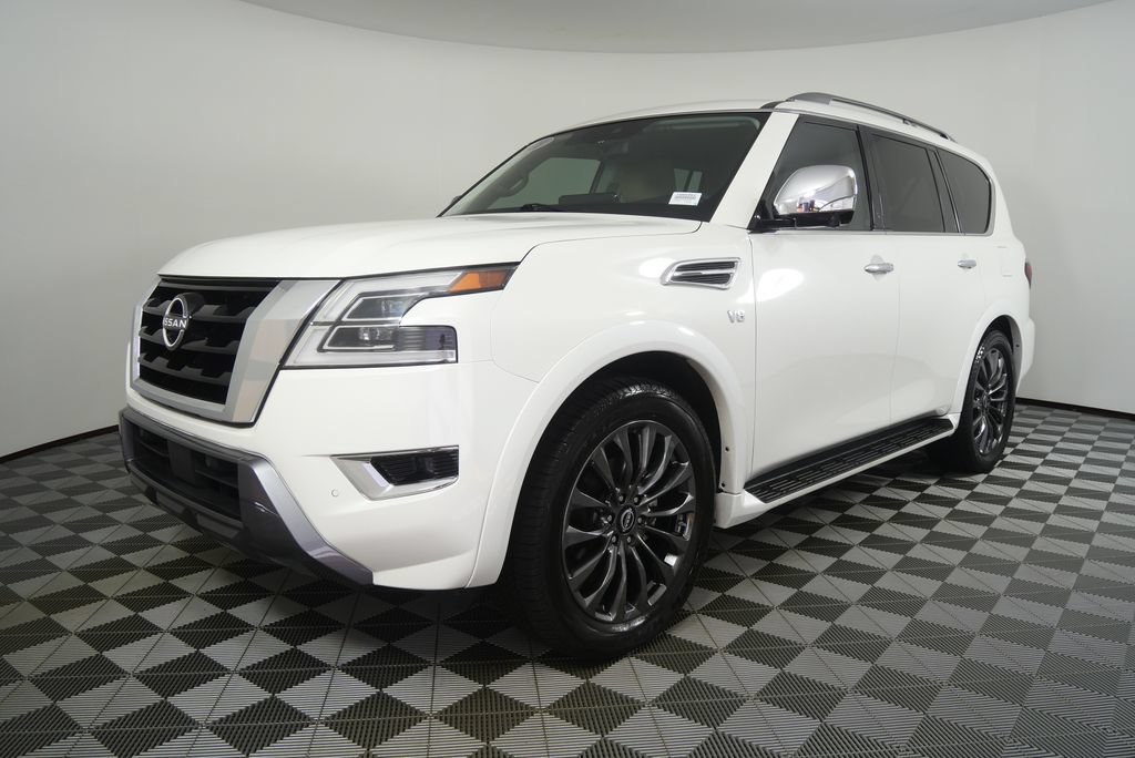Used 2021 Nissan Armada Platinum w/ Captain's Chairs Package RWD image 7