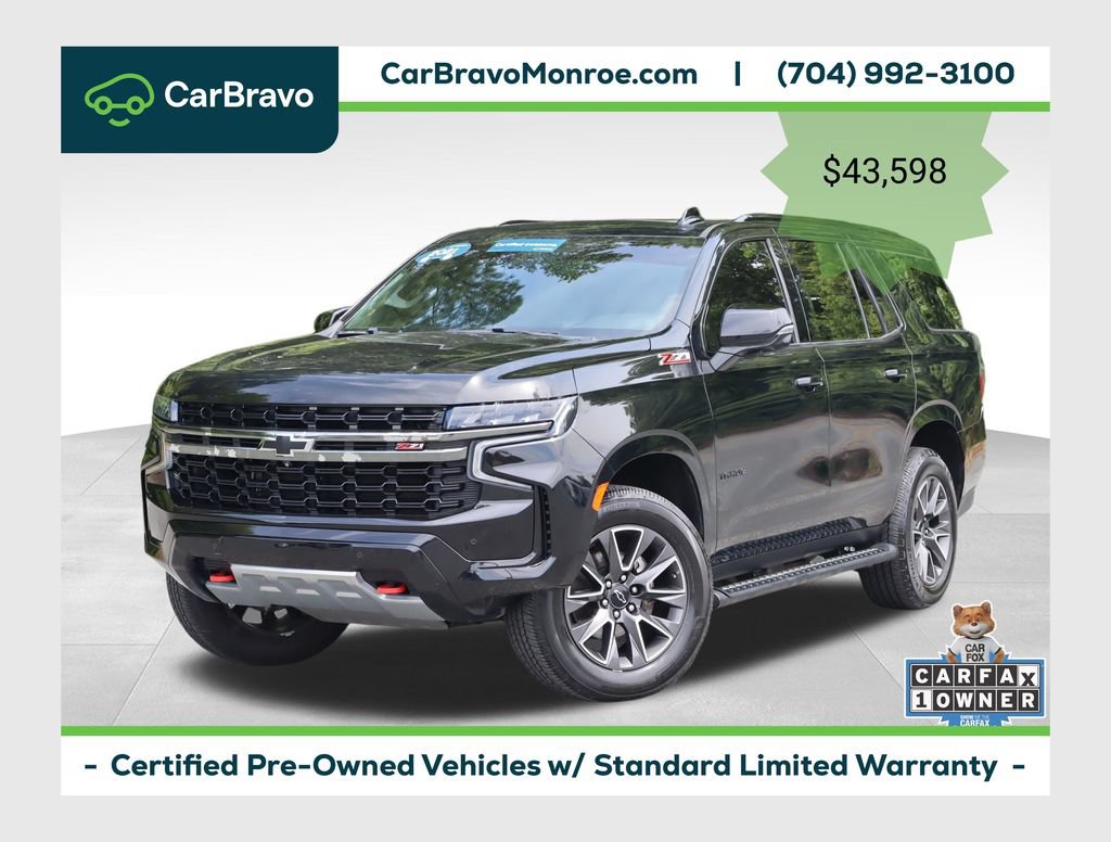 Certified 2021 Chevrolet Tahoe Z71 w/ Z71 Signature Package