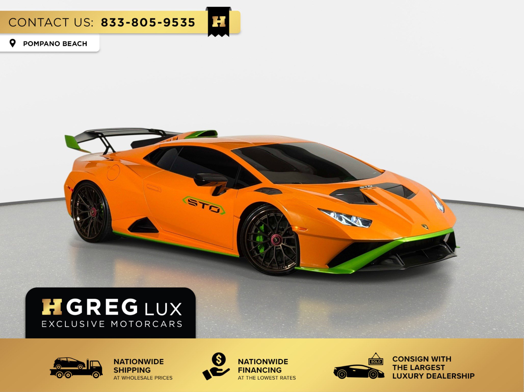 Used 2022 Lamborghini Huracan STO RWD image 1
