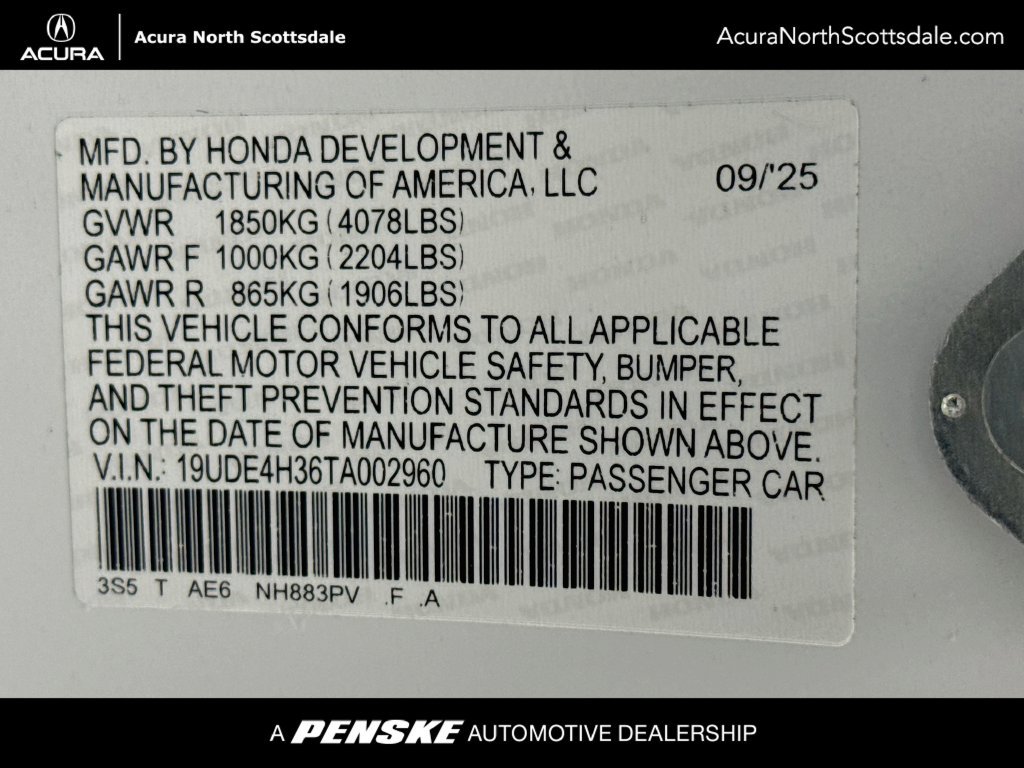 Certified 2026 Acura Integra A-Spec FWD image 34