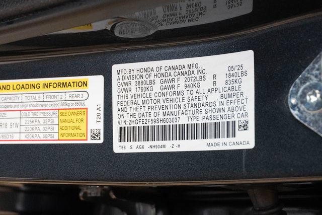 Used 2025 Honda Civic Sport image 39