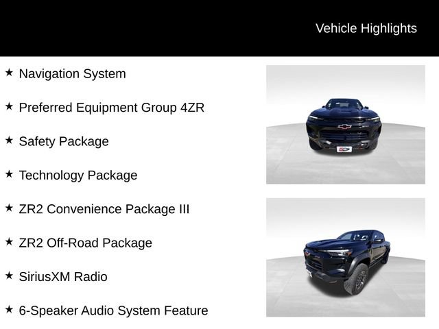 Certified 2023 Chevrolet Colorado ZR2 w/ ZR2 Convenience Package III AWD/4WD image 13