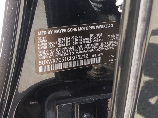 Used 2012 BMW X3 xDrive35i AWD/4WD image 23
