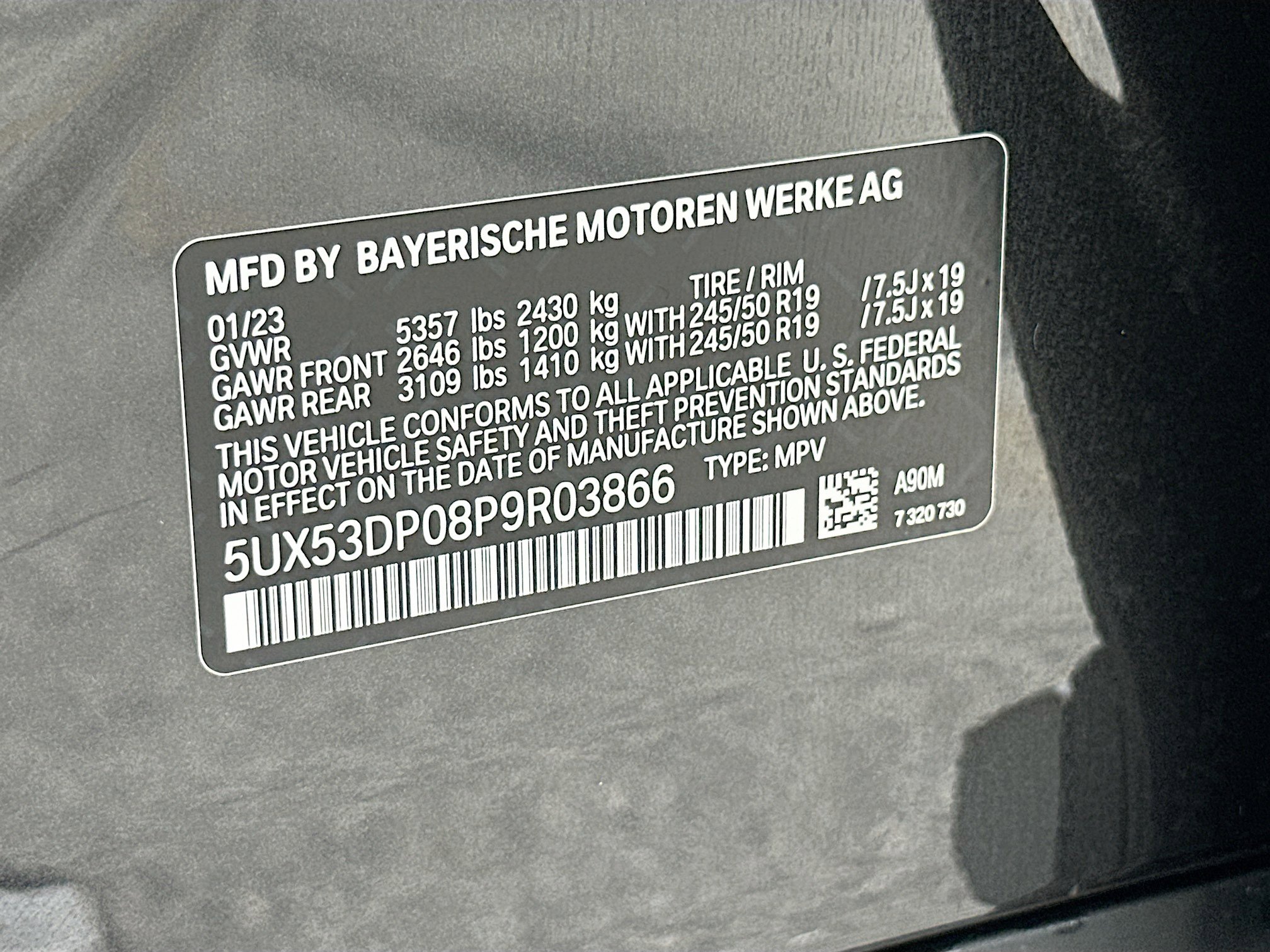 Certified 2023 BMW X3 xDrive30i w/ Premium Package AWD/4WD image 35