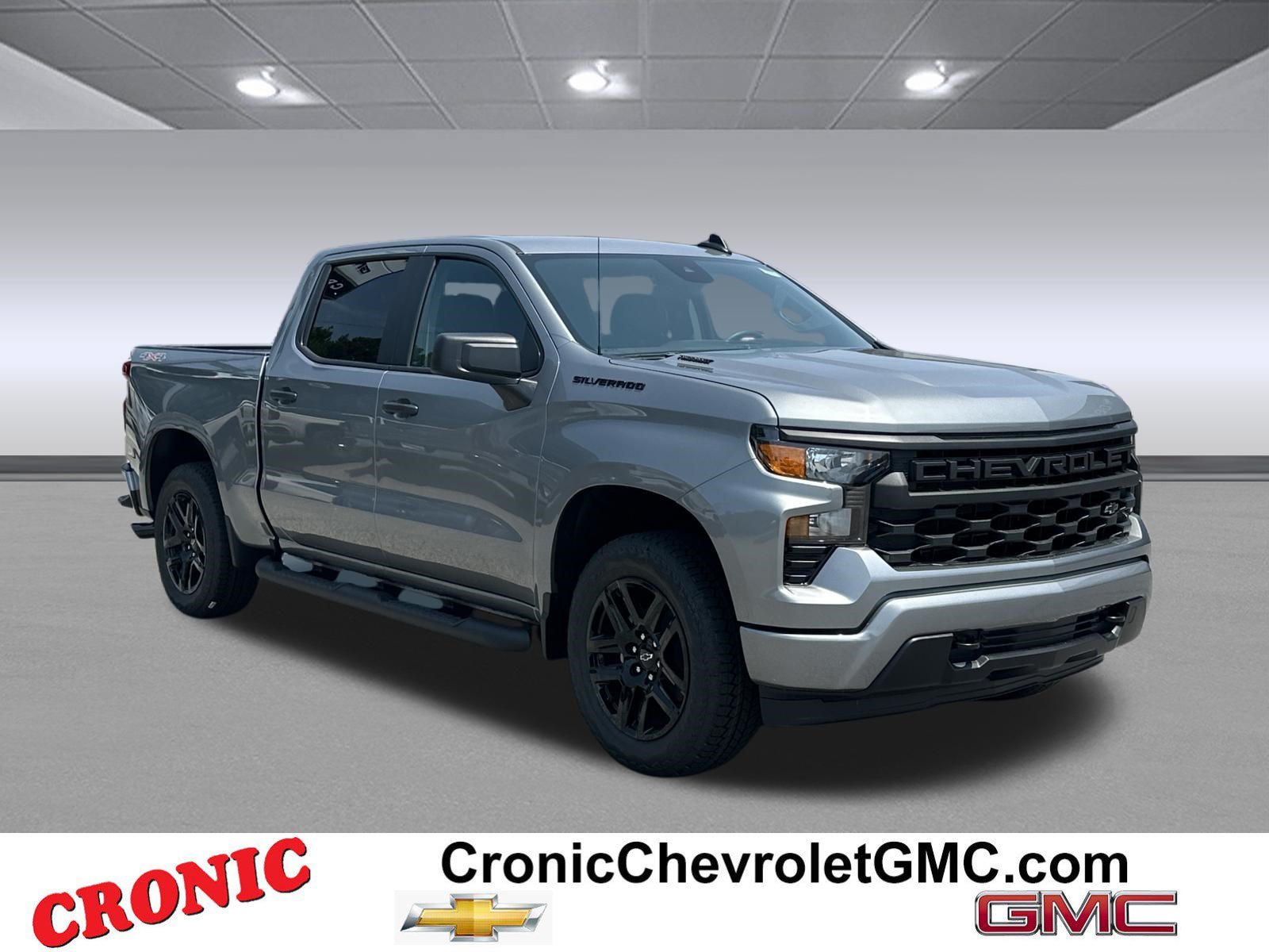 New 2026 Chevrolet Silverado 1500 Custom w/ Turbomax Blackout Package AWD/4WD video 1