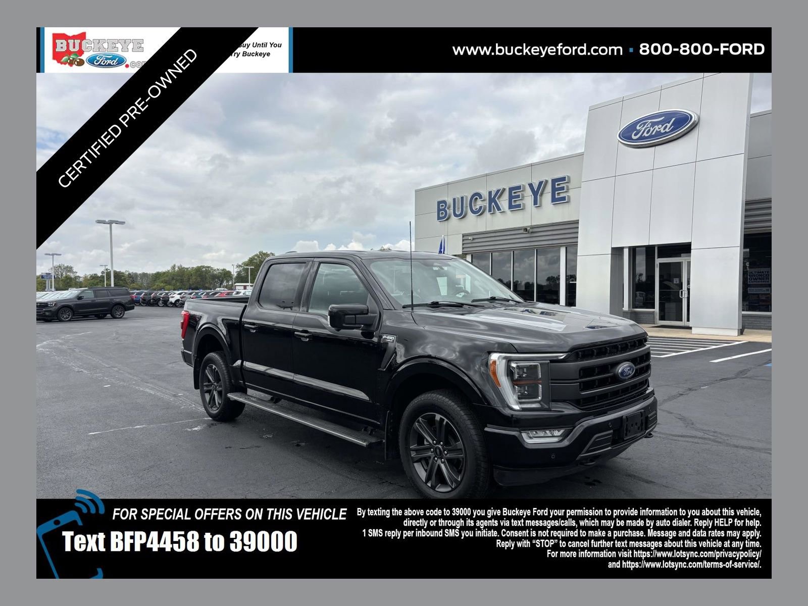 Certified 2023 Ford F150 Lariat w/ Equipment Group 502A High