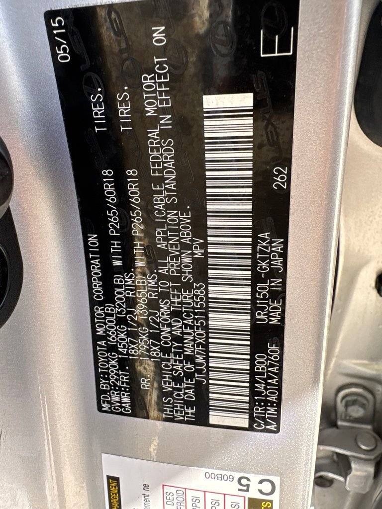 Used 2015 Lexus GX 460 Luxury AWD/4WD image 21