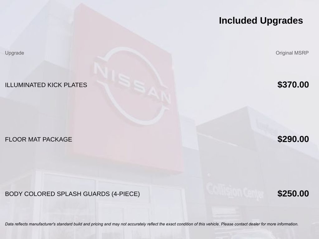 New 2026 Nissan Sentra SL w/ Floor Mat Package FWD image 7