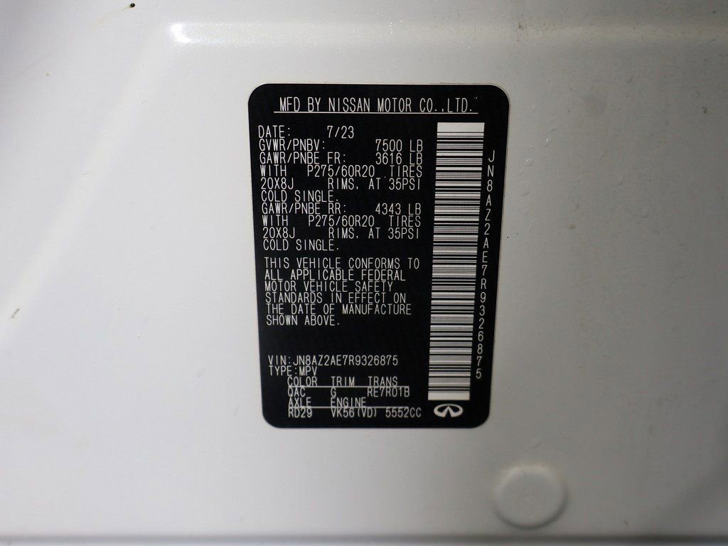 Used 2024 INFINITI QX80 Luxe image 61