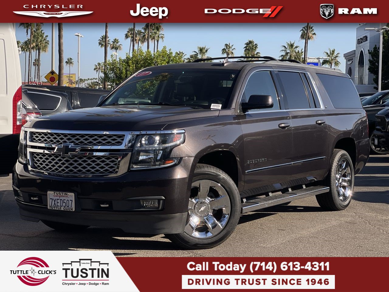 Used 2017 Chevrolet Suburban LT w/ LT Signature Package