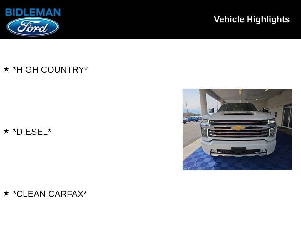 Used 2022 Chevrolet Silverado 3500 High Country w/ Safety Package II AWD/4WD image 10