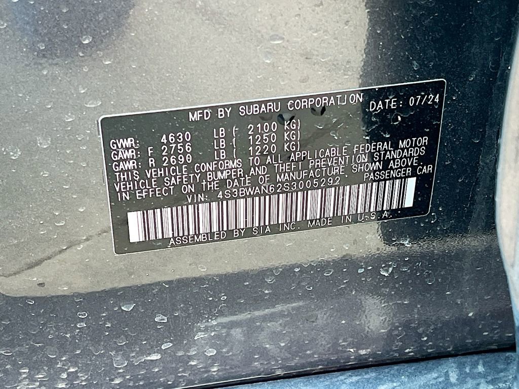 Used 2025 Subaru Legacy Limited image 33