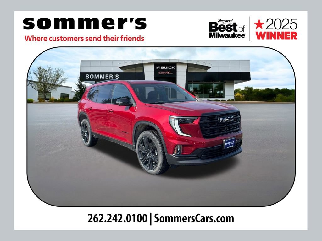 New 2026 GMC Acadia Elevation w/ Black Edition