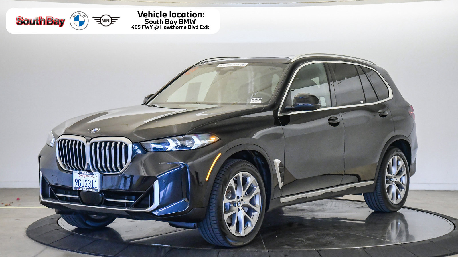 Certified 2024 BMW X5 sDrive40i w/ Parking Assistance Package