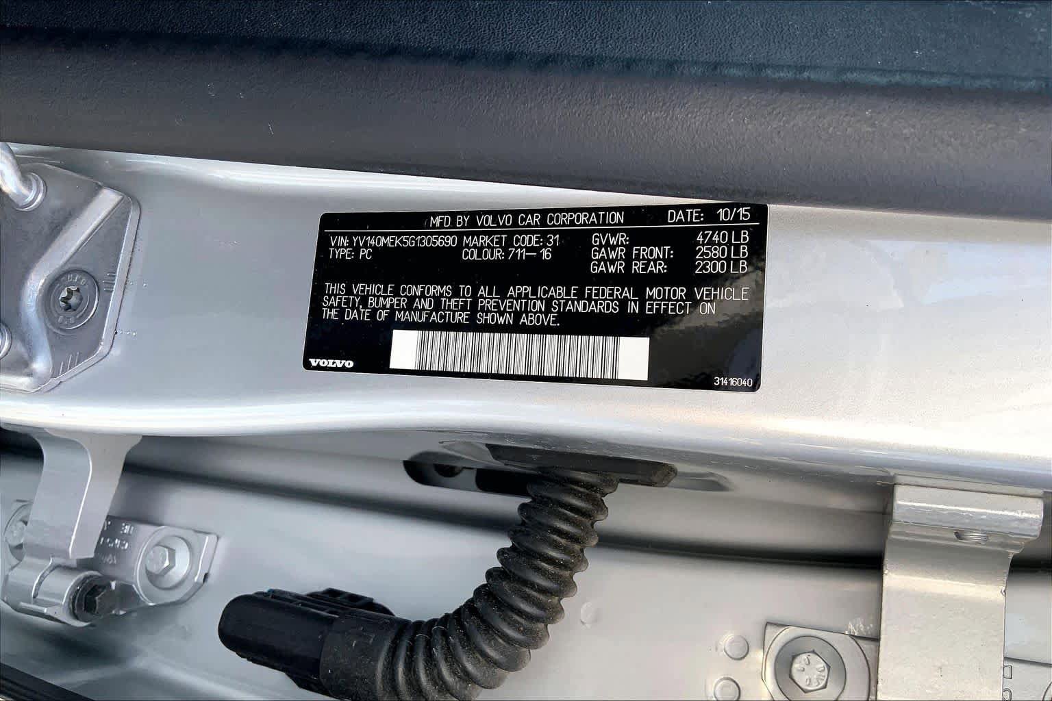 Used 2016 Volvo V60 T5 Premier w/ Convenience Package image 33