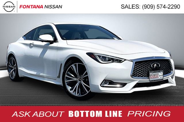 Used 2022 INFINITI Q60 3.0t Luxe w/ Cargo Package RWD image 1