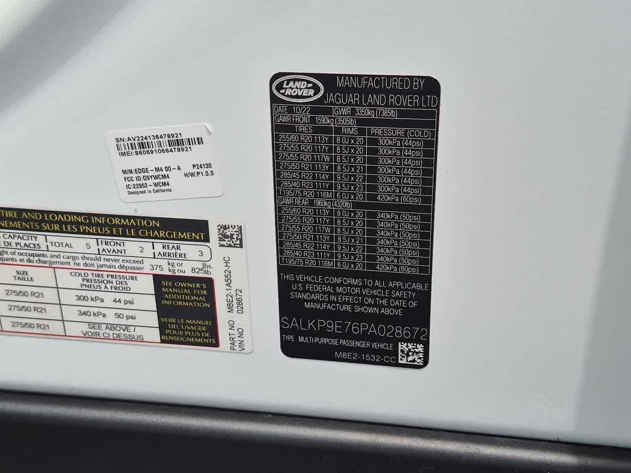Certified 2023 Land Rover Range Rover SE AWD/4WD image 35